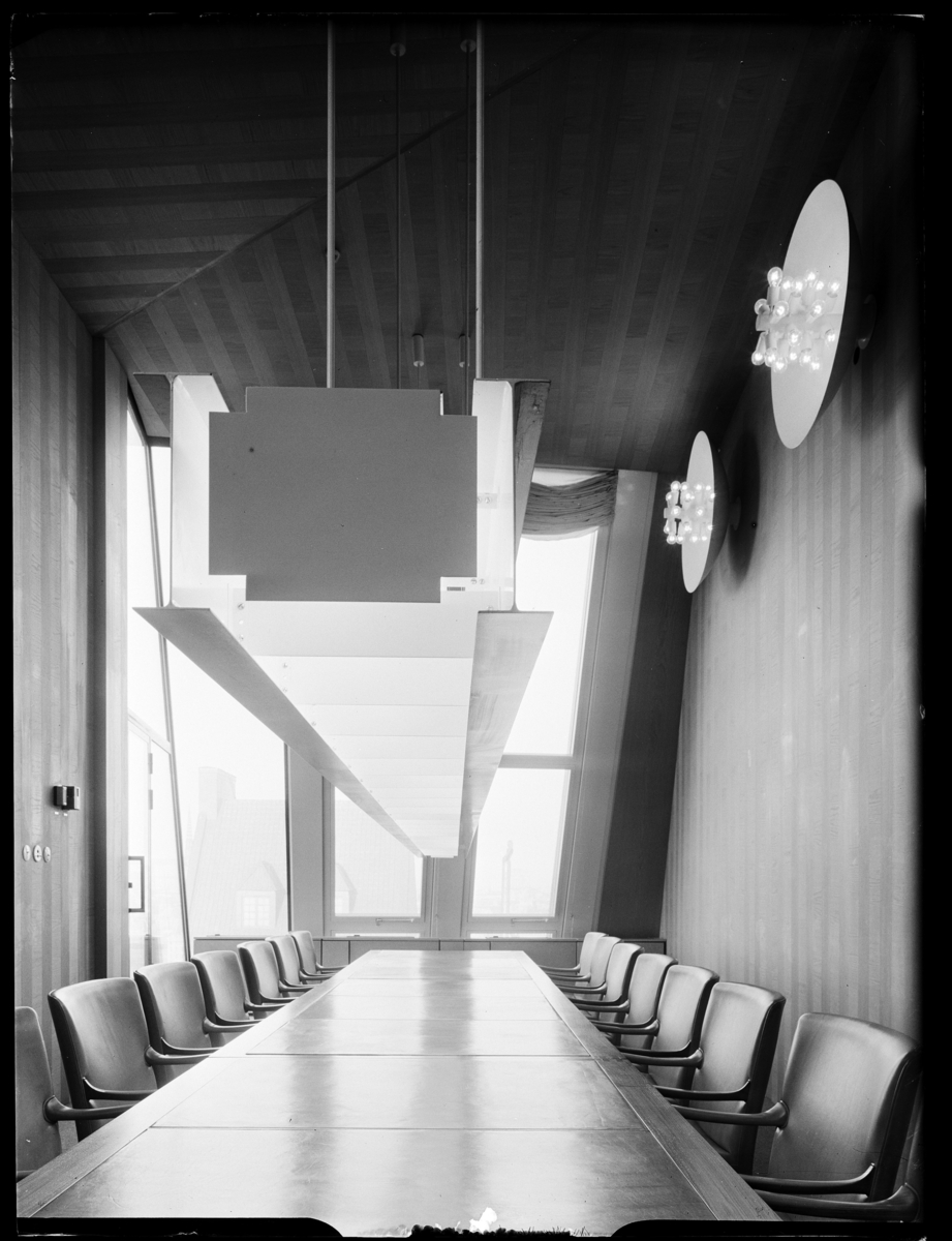 Sparbankernas bank, Peder Myndes backe, Stockholm. Interiör