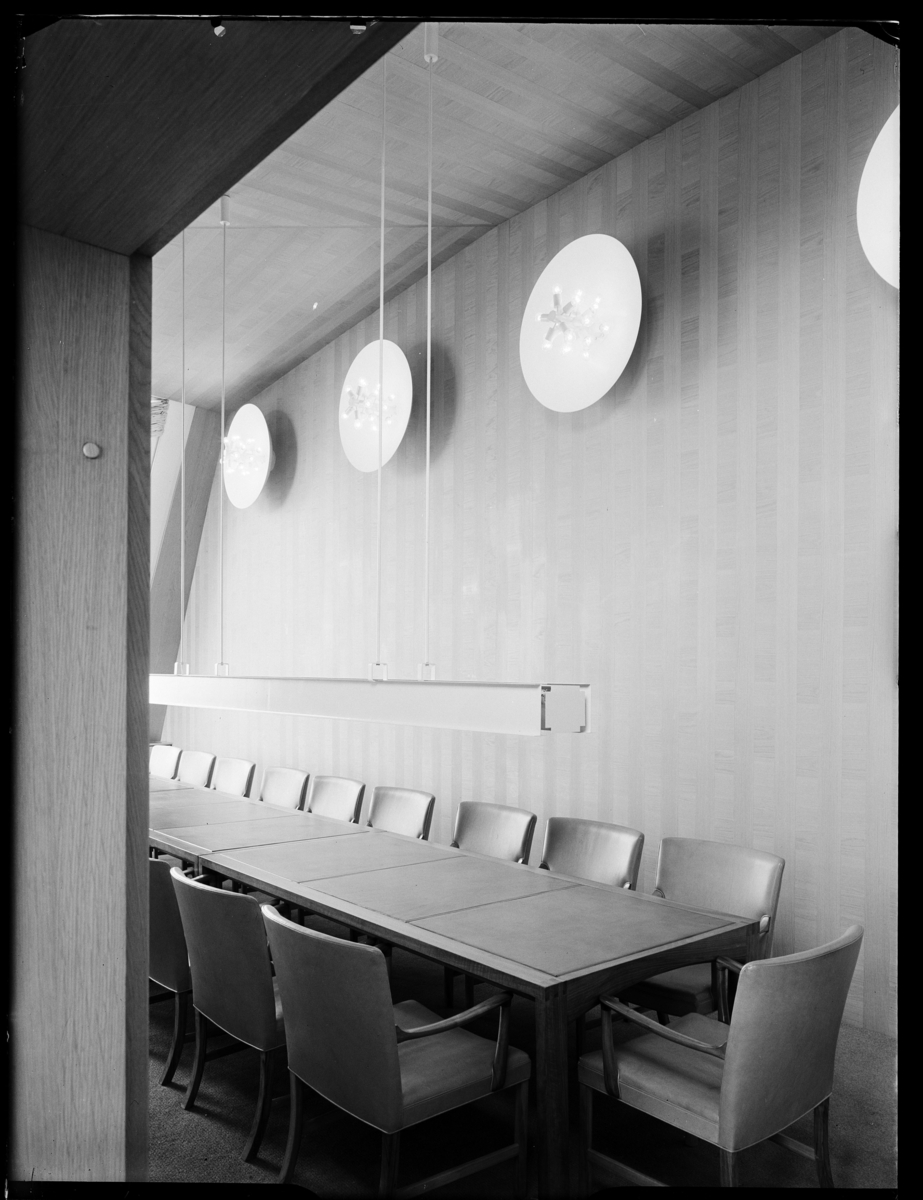 Sparbankernas bank, Peder Myndes backe, Stockholm. Interiör