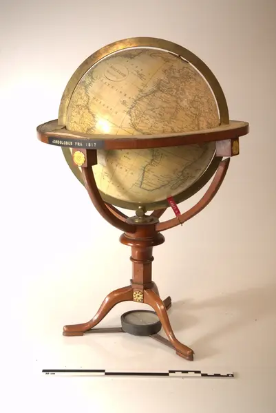 Svensk jordglobus 1824