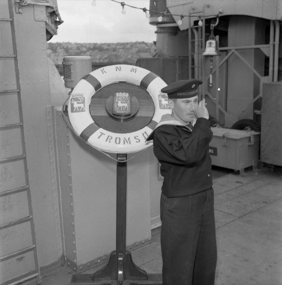 KNM Tromsø i Trondheim