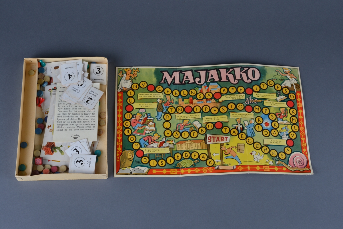 Eske med spillet Majakko