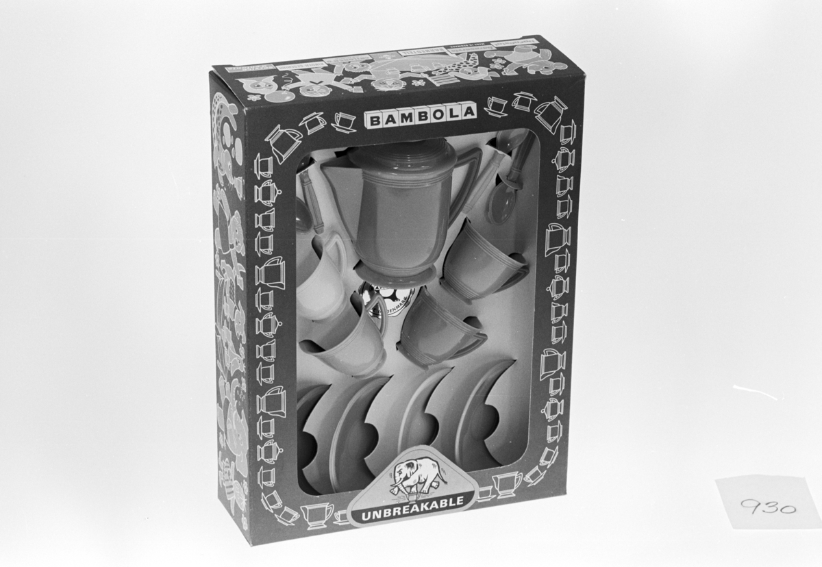 Teservise. Produktbilde for leketøysimportøren Norske Legio AS.