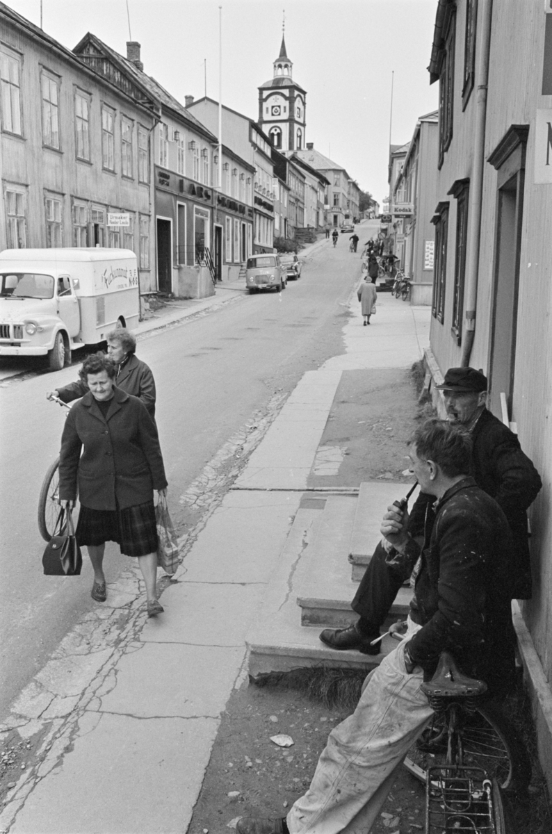 Gateliv på Røros.