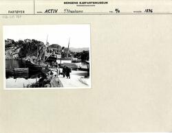 DS ACTIV (bygget 1876) til kais i Strusshamn.