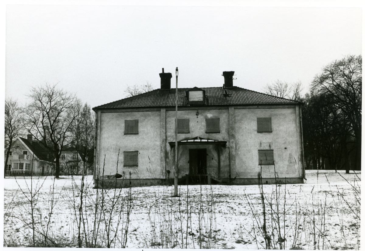 Fagersta stad, Fagersta kn.
"Hornska herrgården", 1976. Inför upprustning.