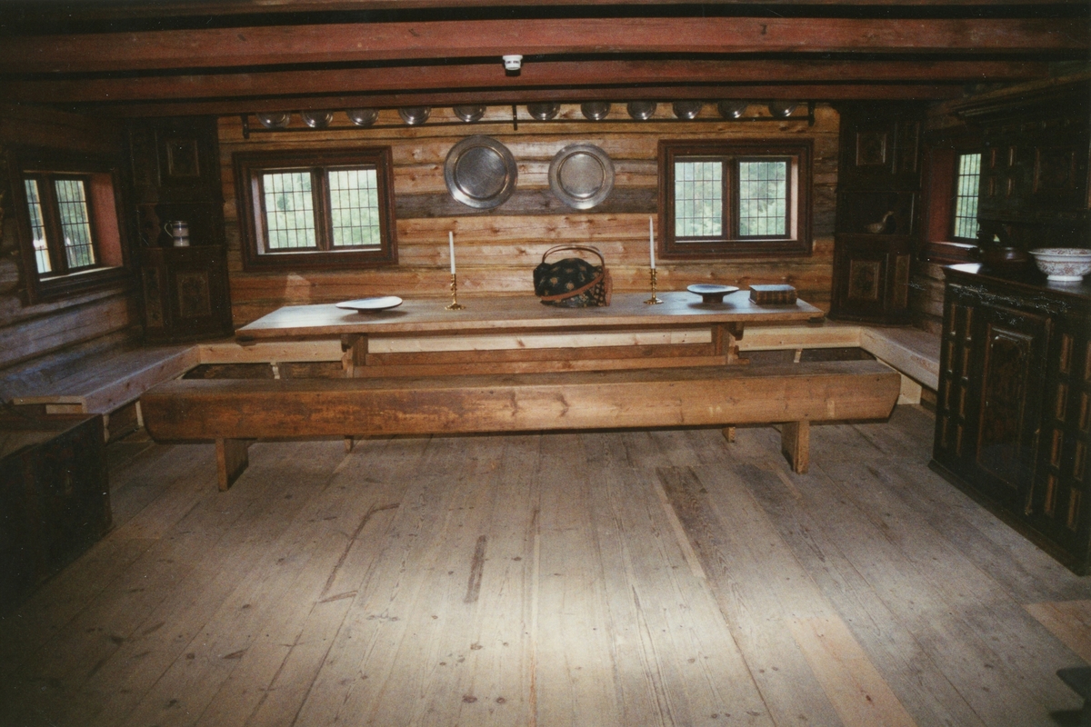 Interiør frå Åsestugo, Bø museum