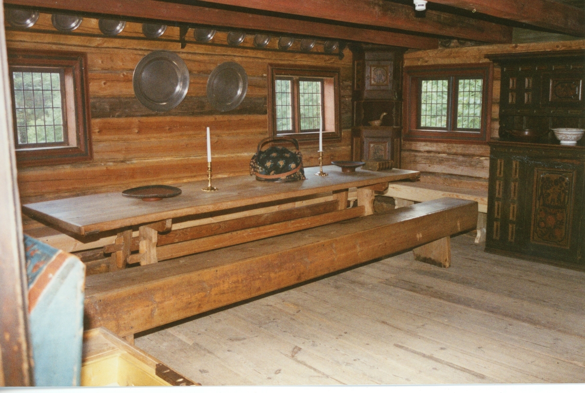 Interiør frå Åsestugo, Bø museum