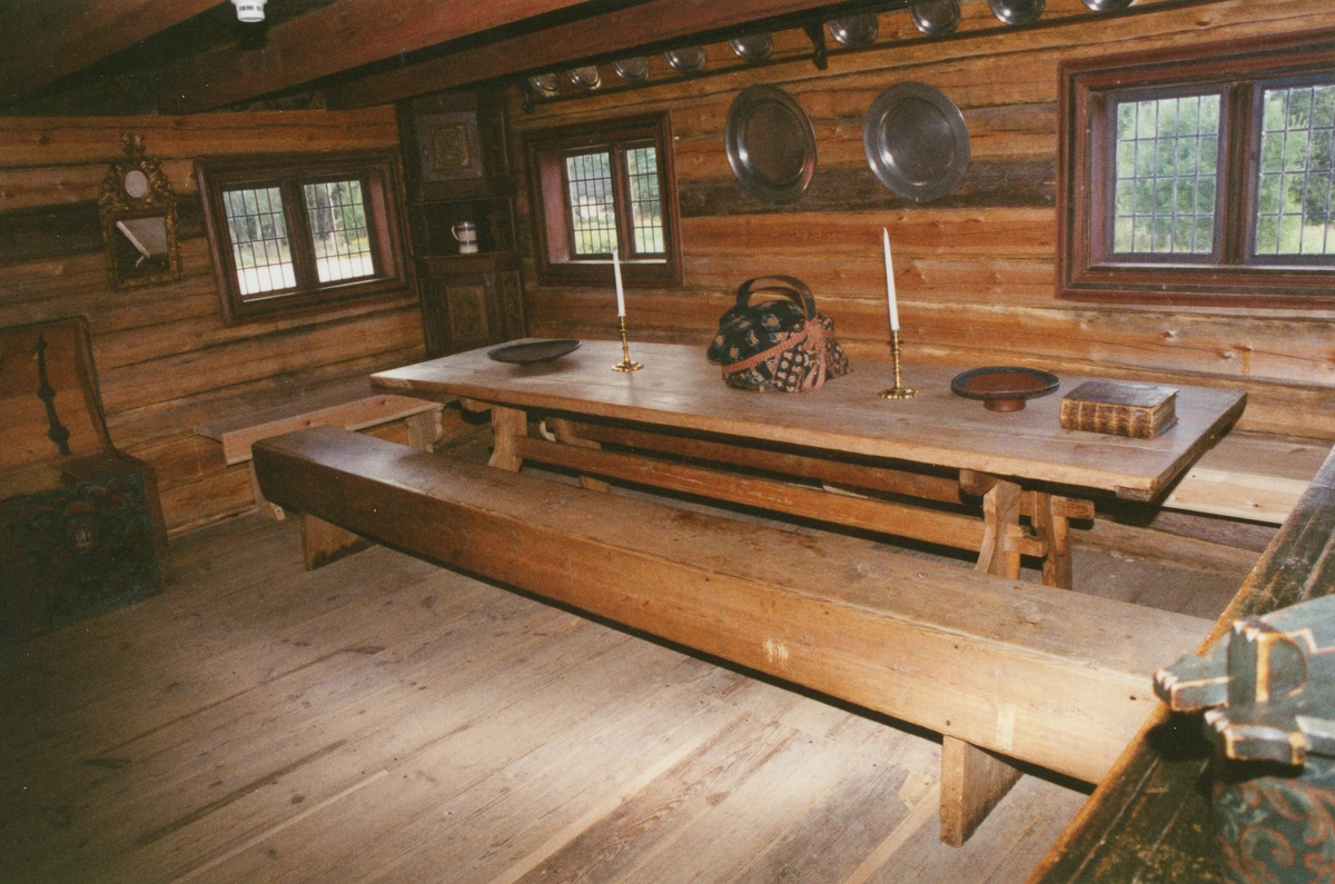 Interiør frå Åsestugo, Bø museum