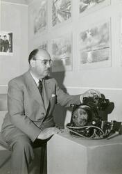 Utställningen "Svensk sjömannagärning i allvarstid". Intende