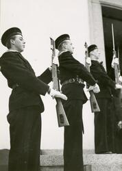 Invigningen av utställningen "Svensk sjömannagärning i allva