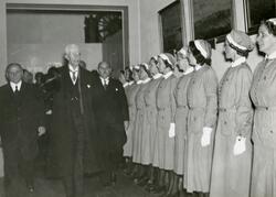 Invigningen av utställningen "Svensk sjömannagärning i allva