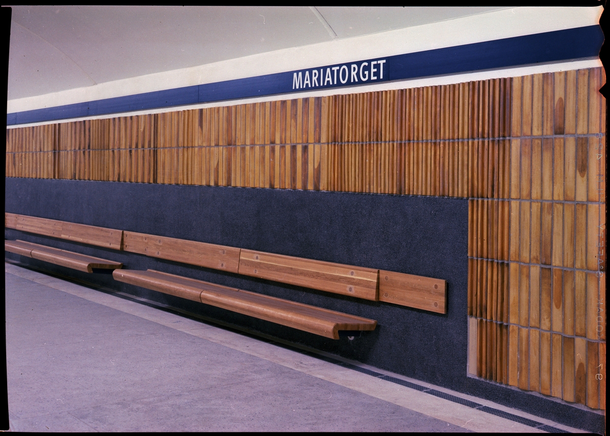 NYA TUNNELBANAN HORNSTULL, MARIAPLAN (MARIATORGET)