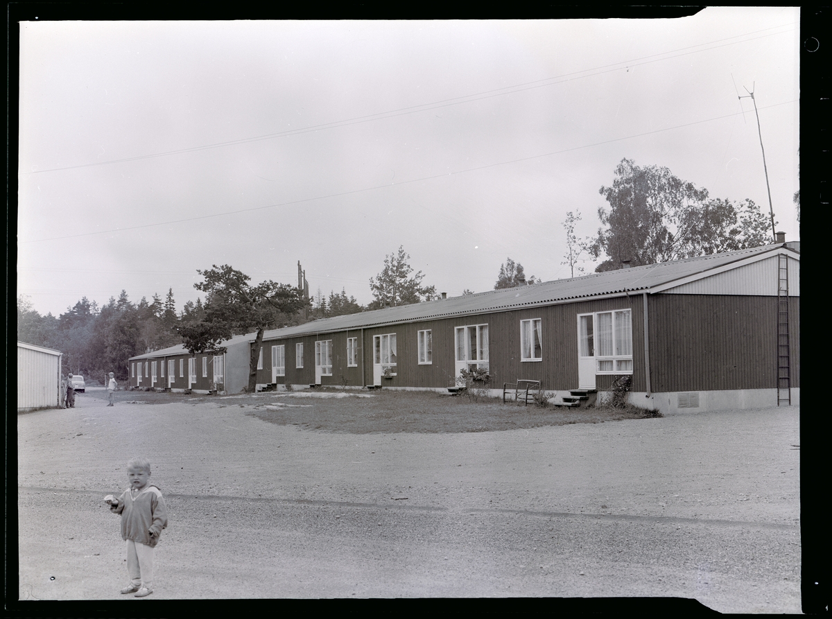 Baracker på Dalaberg.