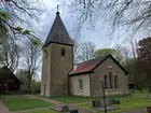 Öglunda kyrka. Exteriör.