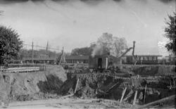 Byggnation av Nobeltunneln, 1930-tal