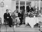 Kassör Axel Holmgren med familj, Hargs bruk, Uppland