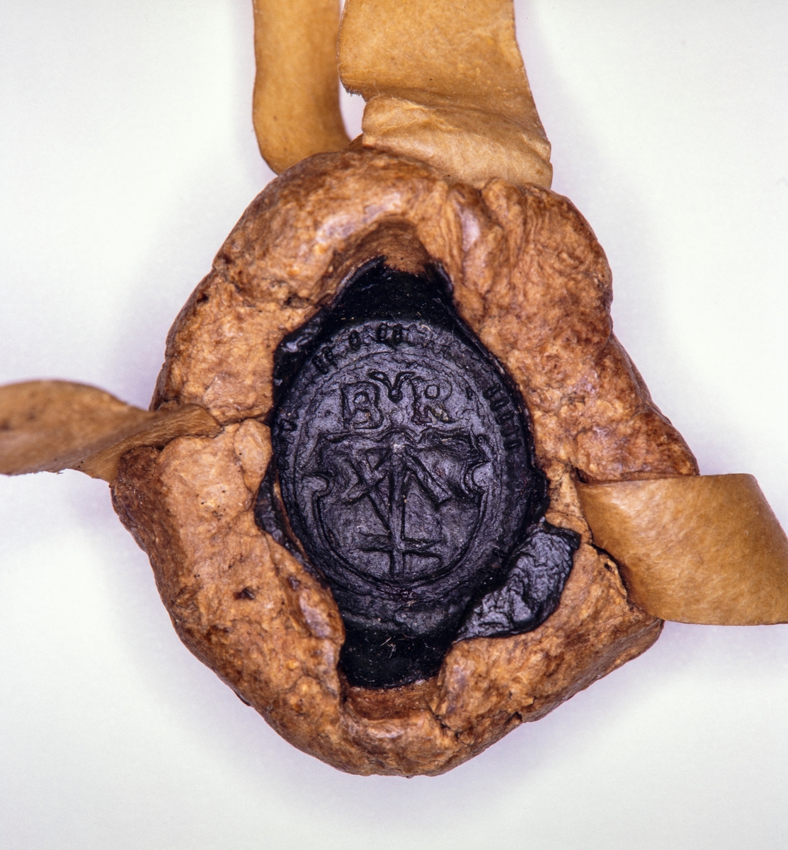 Seglet til "Baardt Roldzonn" / Bård Rolfssøn Rosensverd, kannik i Hamar og sogneprest i Stange i 1537-1576.
Seglet er på et brev fra domkapitlet i Hamar datert 13. juni 1567. Brevet omhandler at domkapitlet ble fra tatt sine segl under syvårskrigen.  Brevet befinner seg i Rigsarkivet i København, Danmark.