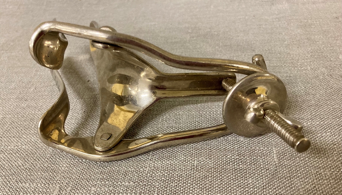 Vaginalspeculum. Gynekologisk redskap for åpning av sjeden.