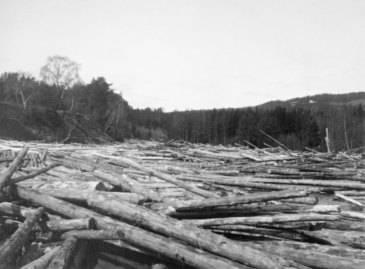 Tømmervase like ovenfor Stokkeelvas utløp i Mjøsa ved Stokke lense på Biri i Oppland fylke.  Fotografiet er tatt tidlig i mai 1922.

Det vassdraget som renner ut i Mjøsa ved garden Stokke i Biri har sine øverste kilder i Bergevatnet i den østre delen av Nordre Land kommune.  Derfra renner det ei lita å som kalles Finna sørøstover gjennom et berglendt og bakkete terreng i Finndalen med retning mot Snertingdalen i Biri prestegjeld.  Her renner den etter hvert ut i den 4,5 kilometer lange Ringsjøen.  Fra utløpet av denne sjøen dreier vassdraget mer østlig under navnet Stokkeelva.  Her er elveløpet om lag 20 meter bredt, men har en nokså steinete botn.  På denne strekningen var elva fram til 1964 grense mellom Vardal og Biri kommuner.  Vassdraget har et nedslagsfelt på om lag 225 kvadratkilometer.  Fløtinga i vassdraget var lenge regulert av en kongelig resolusjon om fellesfløting av 21. oktober 1893.  I de første åra etter at denne resolusjonen ble vedtatt ble det i gjennomsnitt fløtet om lag 4 000 tylfter tømmer (48 000 stokker) i Stokkeelva, som ble samlet, sortert og buntet for videre fløting i Stokkelensa.