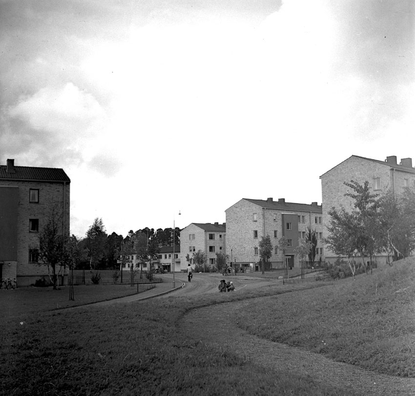 Flerfamiljshus i "ASEA-stan", Gideonsberg, Västerås.