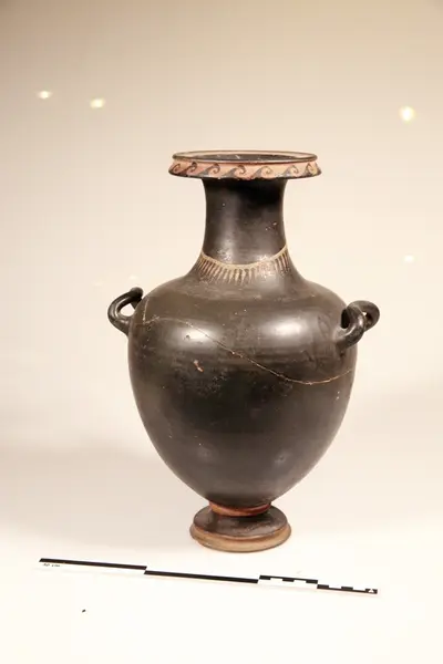 En stor terekotta vannkrukke fra Pompeii