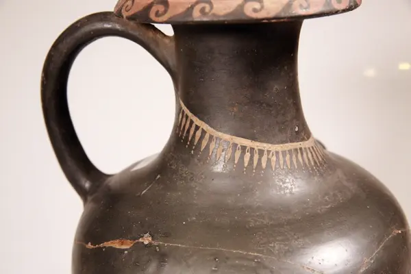 En stor terekotta vannkrukke fra Pompeii