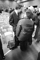 Olof Palme i Ed, /Arbetet