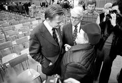 Olof Palme i Ed, /Arbetet