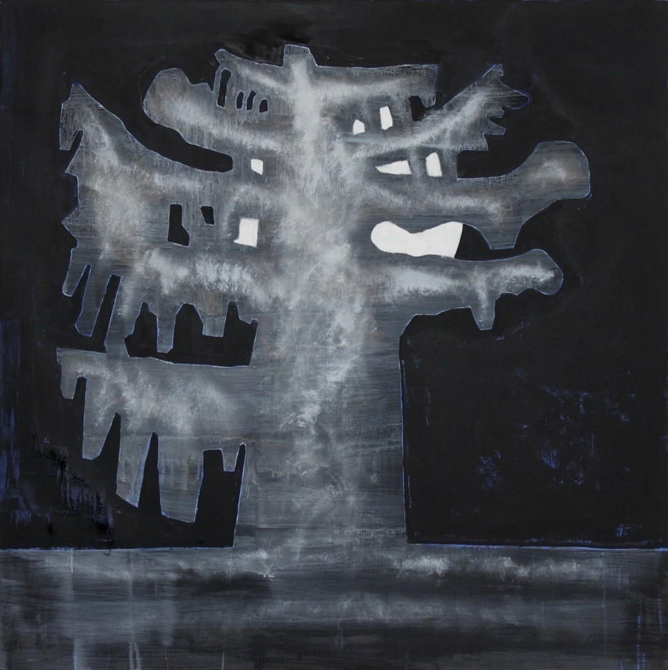 Grønn skog [Maleri]