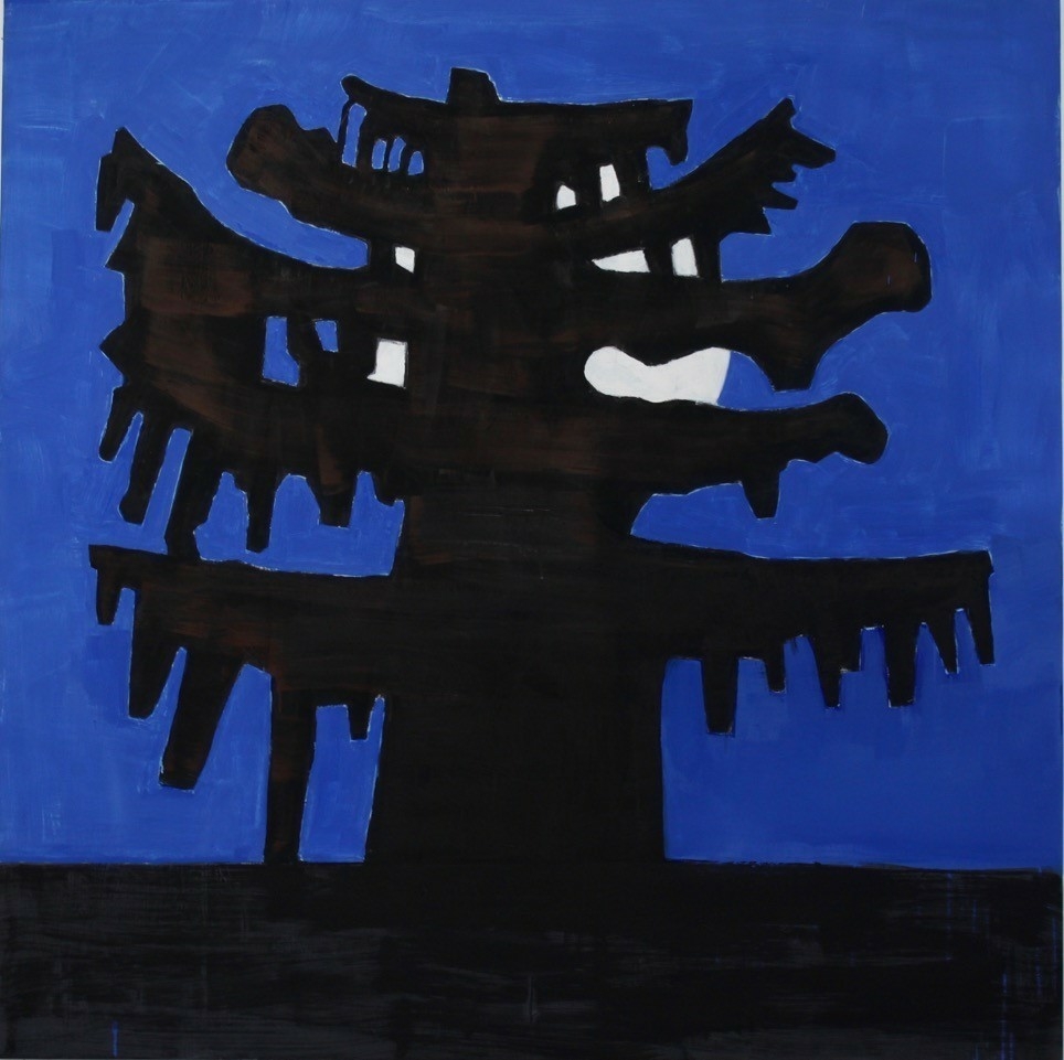 Grønn skog [Maleri]