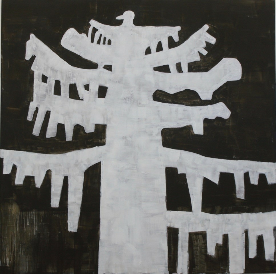 Grønn skog [Maleri]