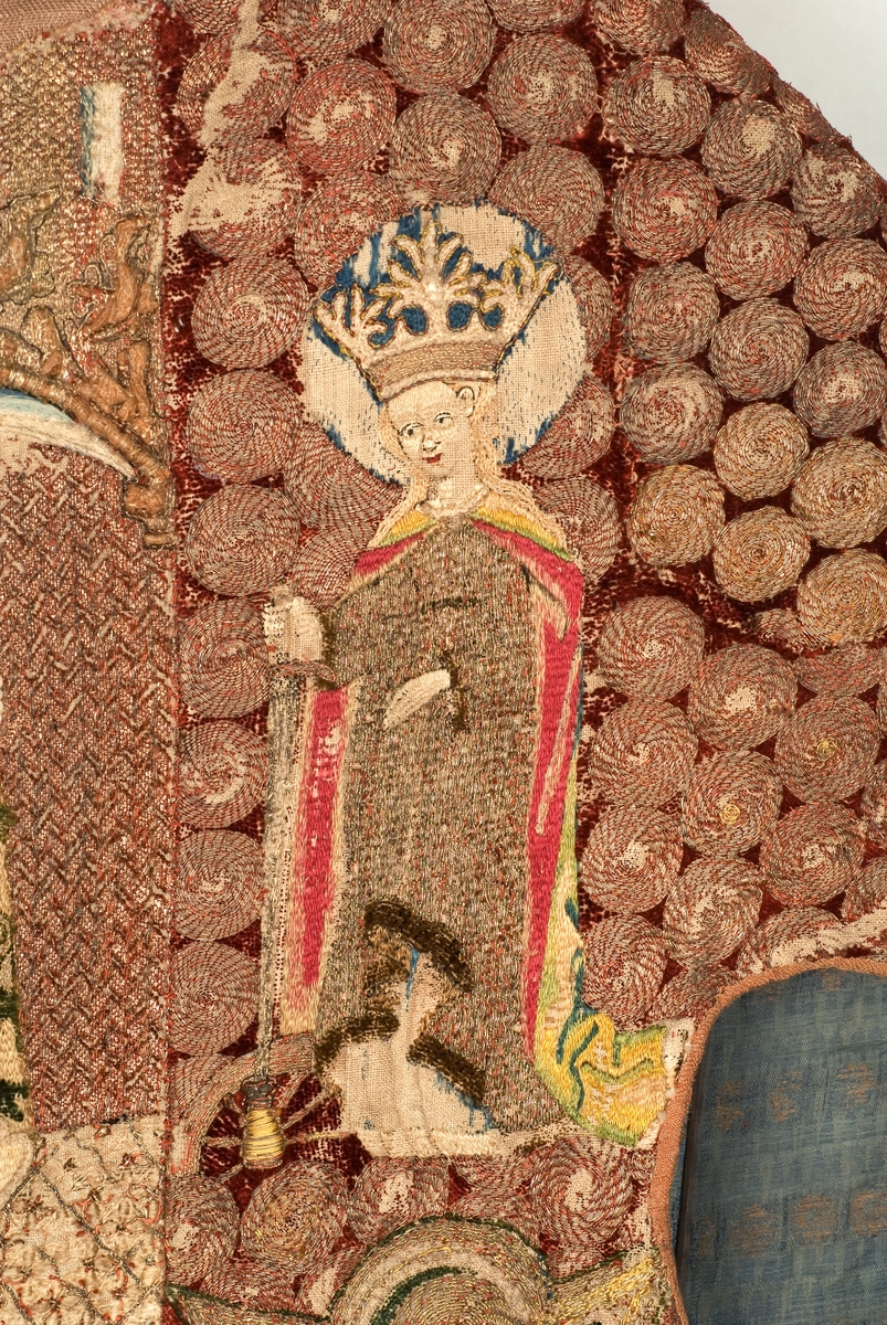 Detalj av Mariamässhaken, Uppsala domkyrka