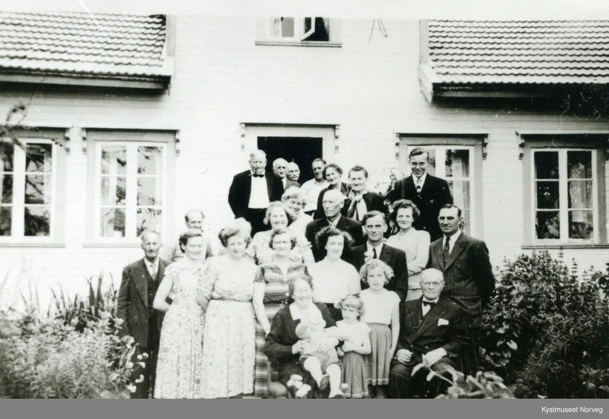 Petra og Karl Stamnes` gullbryllup på Stamnes i Flatanger