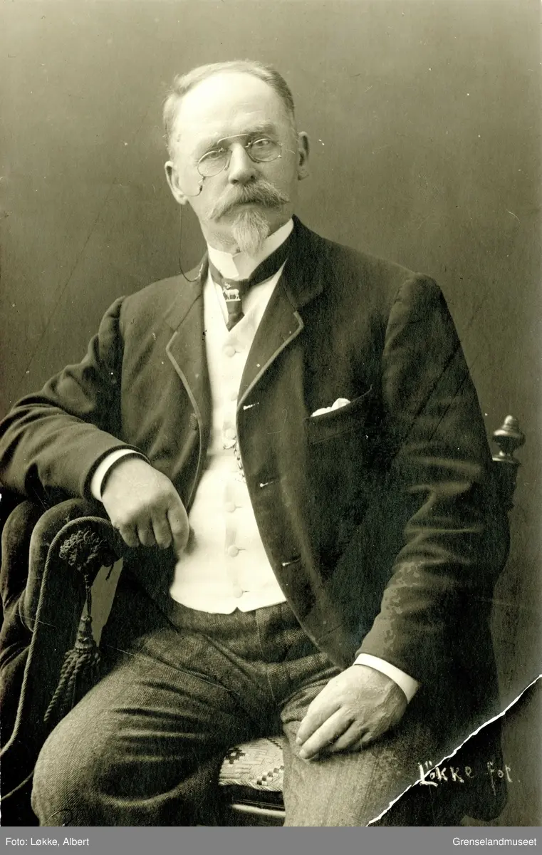 Portrett av Edwin With. 