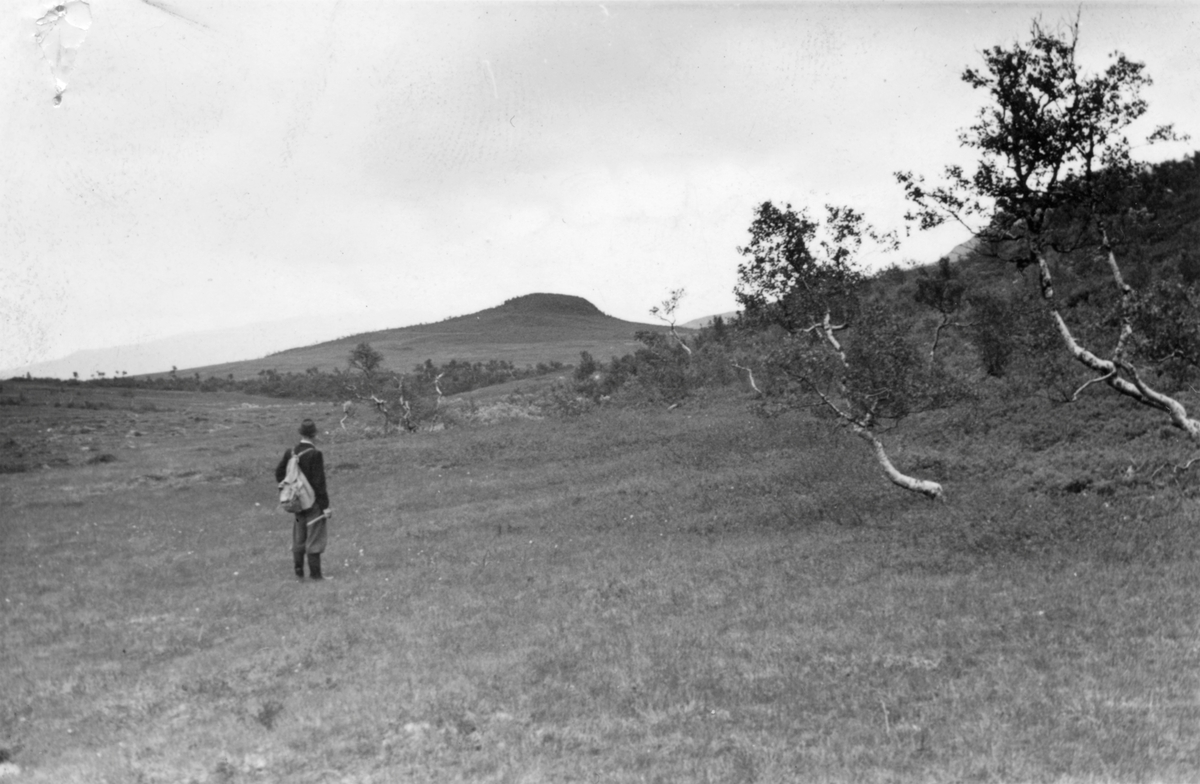 Malmleting på fjellet.