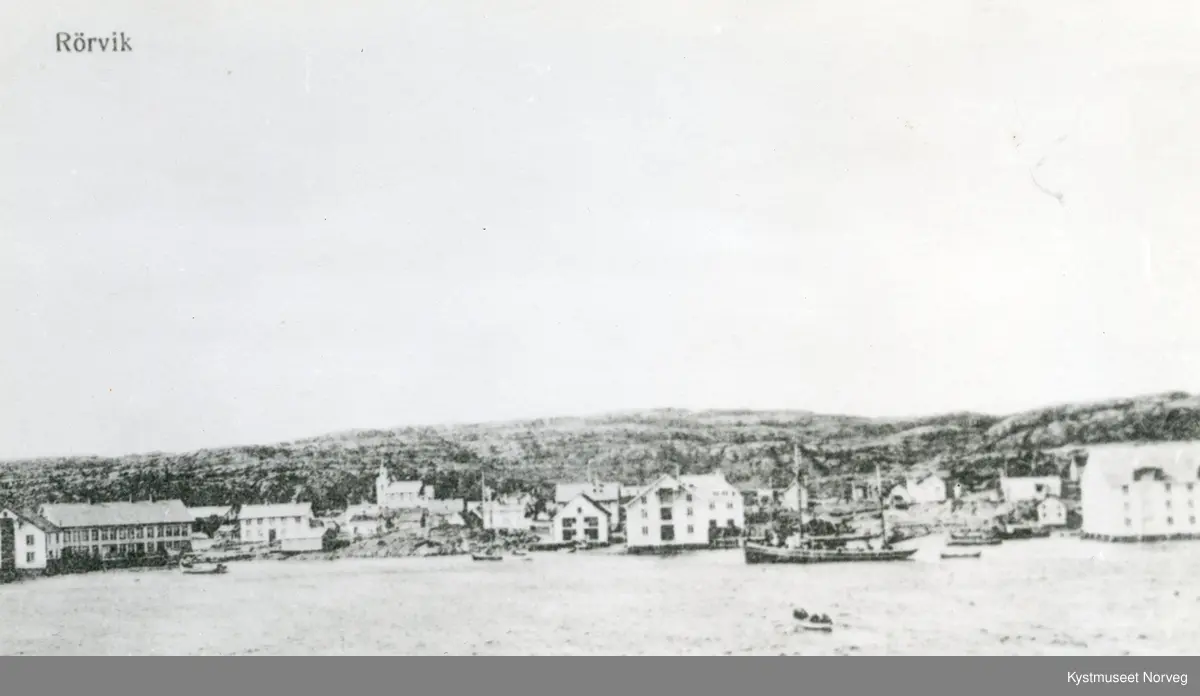 Rørvik sett fra sjøen