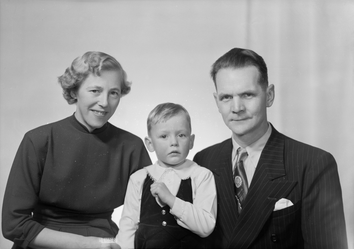 Erling Strand med familie