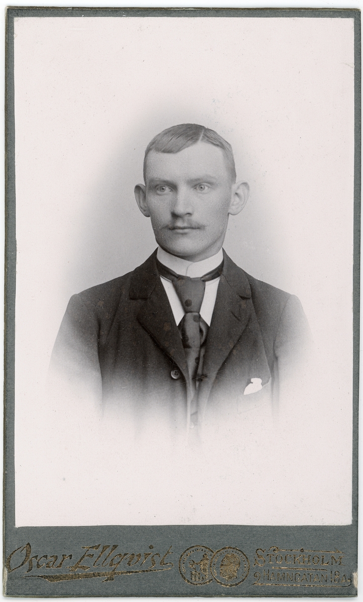 Kabinettsfotografi - man