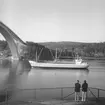 Fartyget Heinrich Knüppel vid Sandöbron