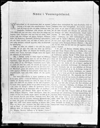 Historisk berättelse om Nääs