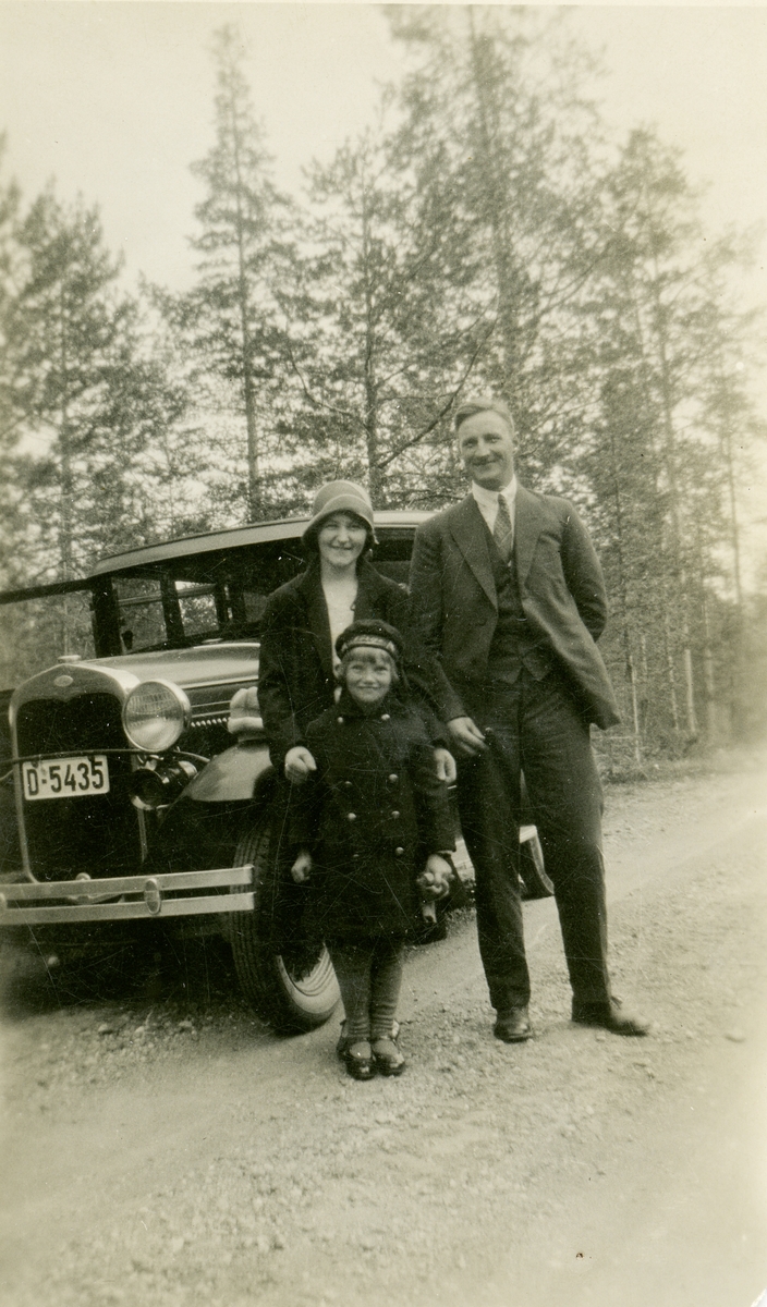 På biltur