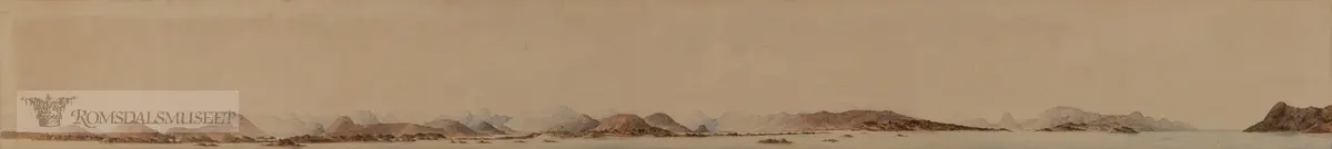 Et bredt motiv som viser hele Moldepanoramet.