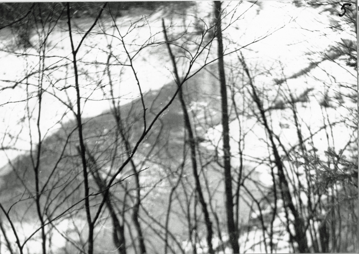 Avd. K/JR 13, Jandeba 1942. Jandeba sett från en av Avd. K:s utposter.