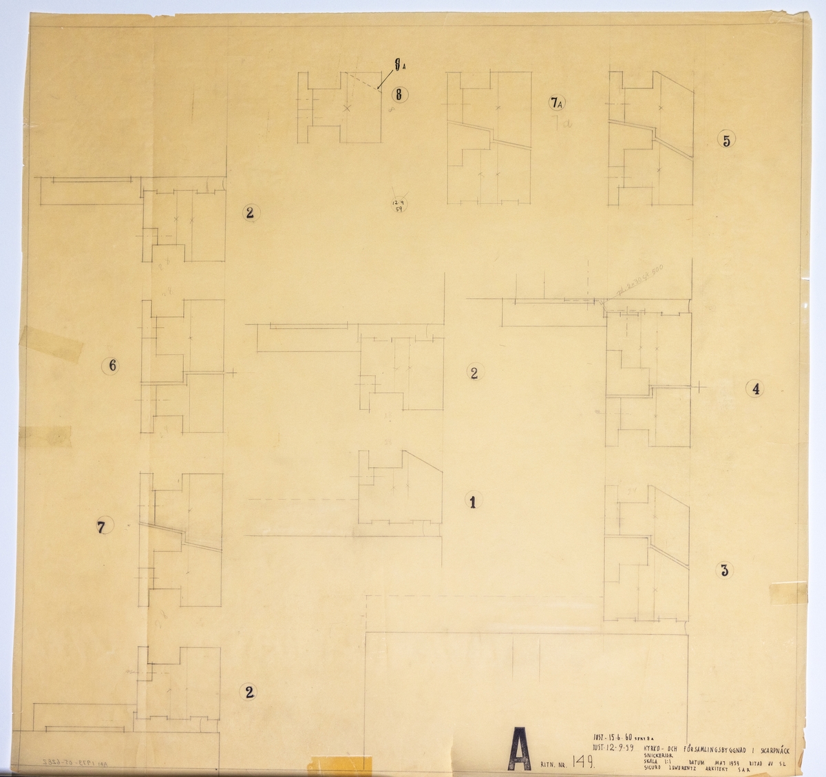 Ritning -ArkDes / DigitaltMuseum