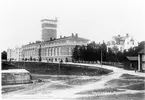 Tobaksmonopolets fabrik. Ritad av arkitekten Torben A. Grut