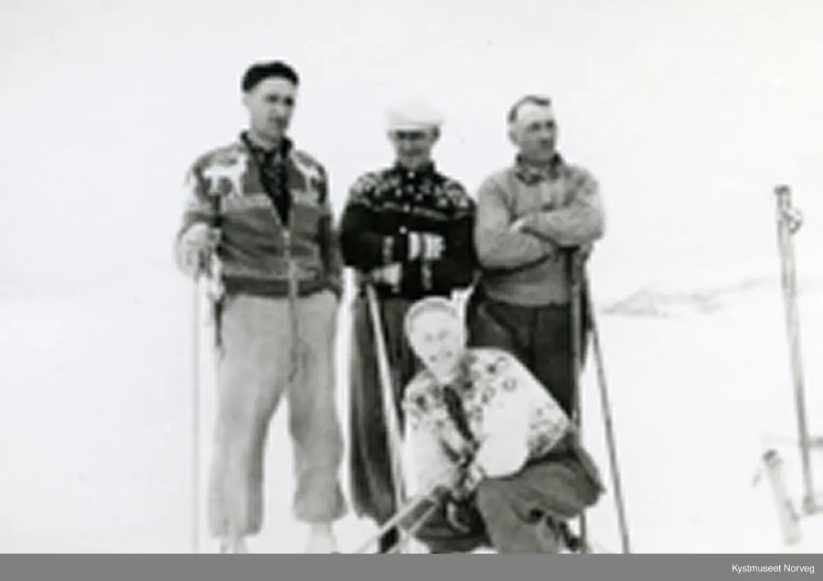 Ukjente menn fra Flatanger på skitur