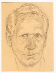 Självporträtt [Teckning]