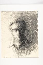 Självporträtt [Teckning]