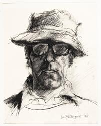 Självporträtt [Teckning]