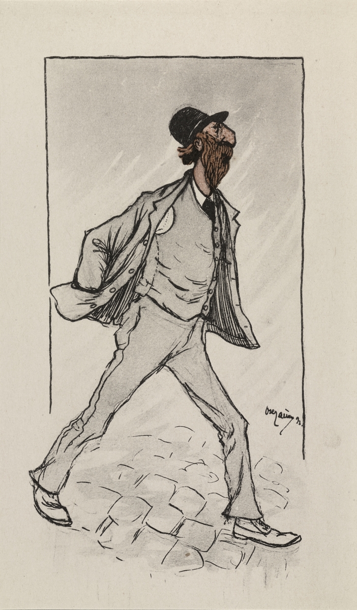 Karikatur, helfigur, dress, hodeplagg, ansiktshår, kunstner